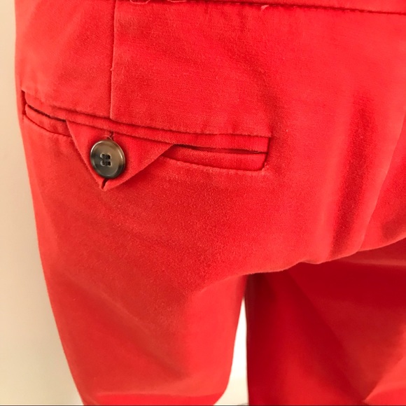 The Limited red straight leg pants. Size 10. - Picture 5 of 6